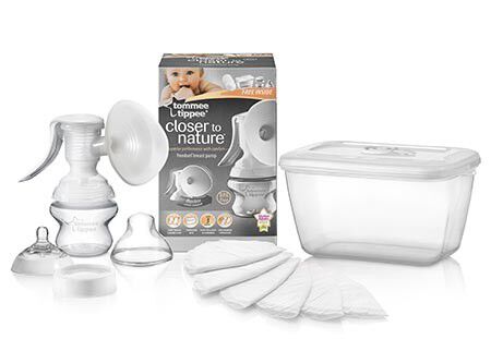 Tommee tippee closer to nature manual hot sale breast pump